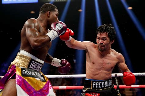 manny pacquiao vs adrien broner punch stats