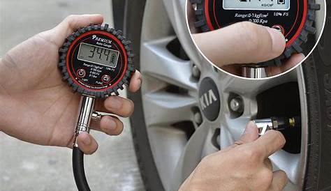 Manomètre Contrôleur digital pression des pneus Universal