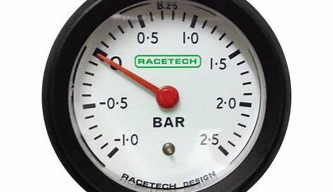 Manomètre de pression de turbo électronique 4 bars