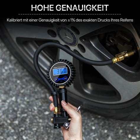 Manometro Digitale Pressione Gomme