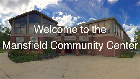 mansfield community center hours