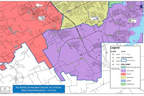 mansfield isd zoning map