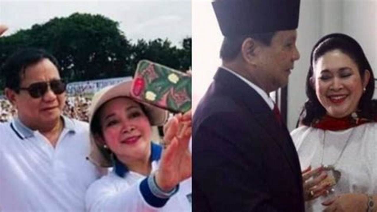 Sosok Titiek Soeharto, Mantan Istri Prabowo Subianto