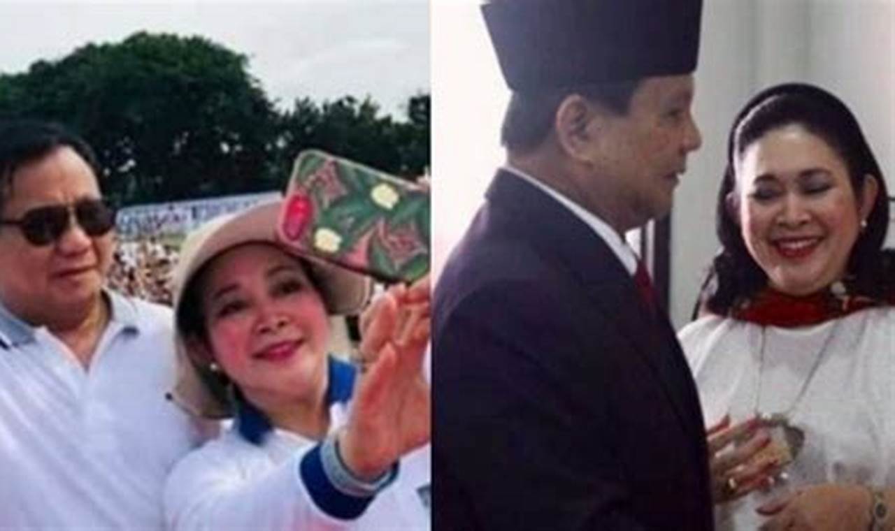 Sosok Titiek Soeharto, Mantan Istri Prabowo Subianto