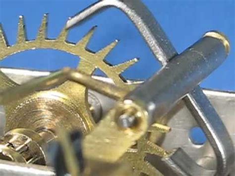 Mantel Clock Escapement