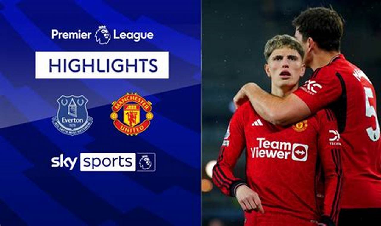 Breaking News: Manchester United and Everton Clash in Thrilling Rivalry