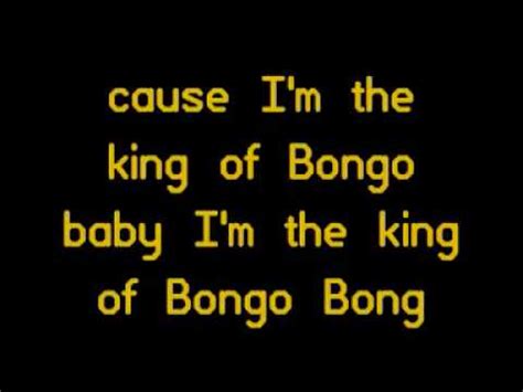 manu chao - bongo bong lyrics