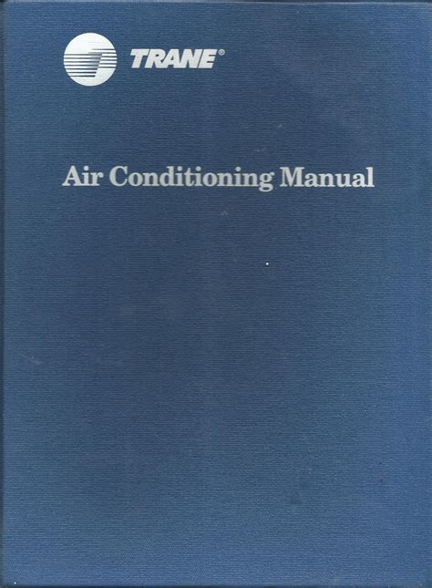 manual de ar condicionado trane pdf