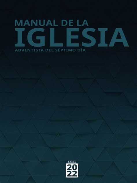 manual de iglesia adventista 2022