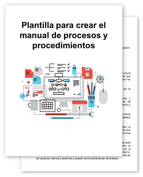 manual de procesos y procedimientos plantilla