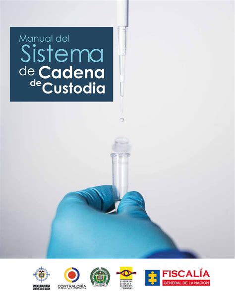 manual del sistema de cadena de custodia