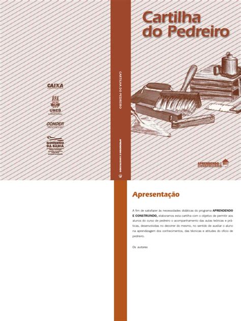 manual do pedreiro pdf