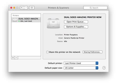 Manual Duplex Printing Mac