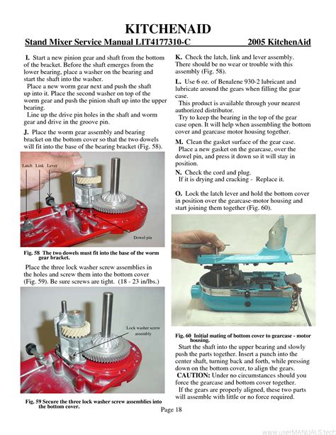Manual For Kitchenaid