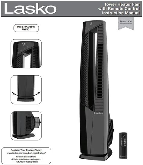 manual for lasko heater