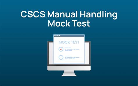 Manual Handling Mock Test
