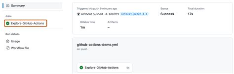 Manual Job Github Actions