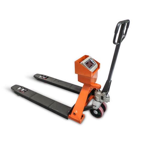 manual pallet jack with scale