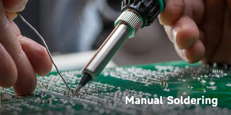manual soldering process