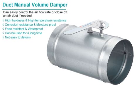 Manual Volume Control Damper