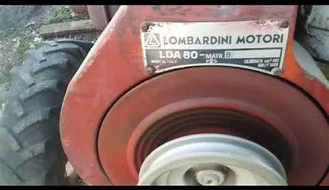 Lombardini lda 97 manuale – Dispositivo arresto motori lombardini