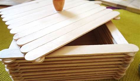 Usa palitos de madera y crea lindas cajitas para obsequios - Dale Detalles