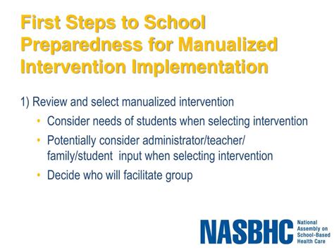 Manualized Intervention Guide