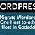 manually migrate wordpress site godaddy