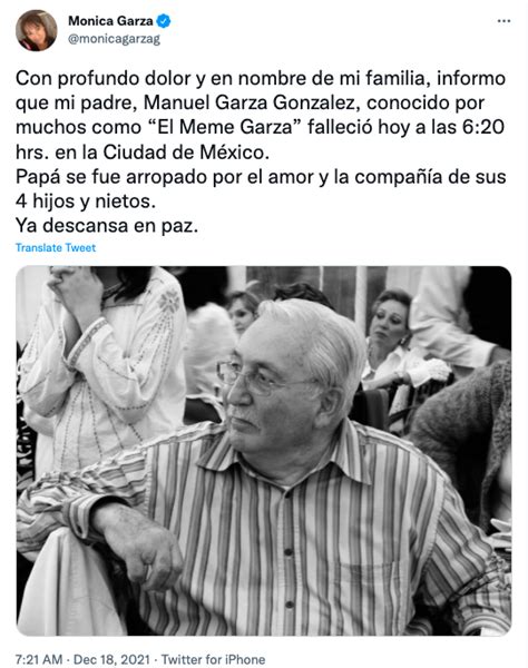 Él es el político Manuel Garza, papá de Mónica Garza Revista Clase
