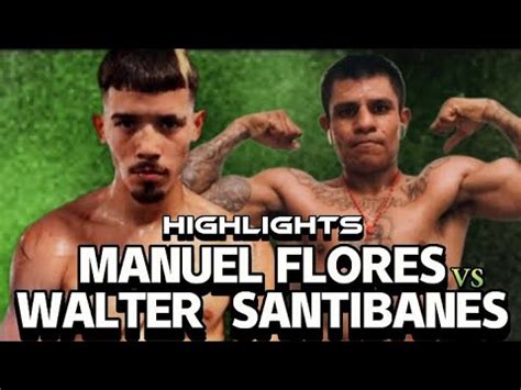 manuel flores santibanes undercard news