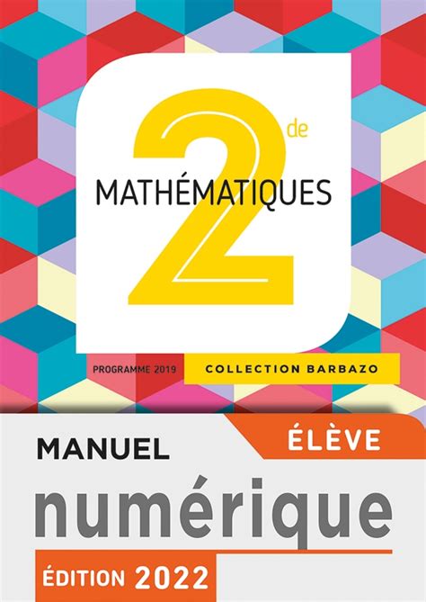 manuel maths seconde barbazo en ligne