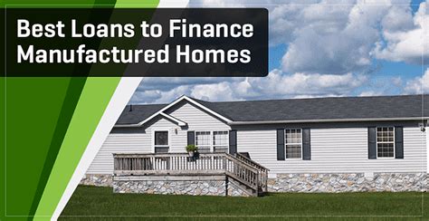 manufactured home loans with bad credit