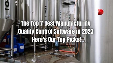 manufacturing quality control software
