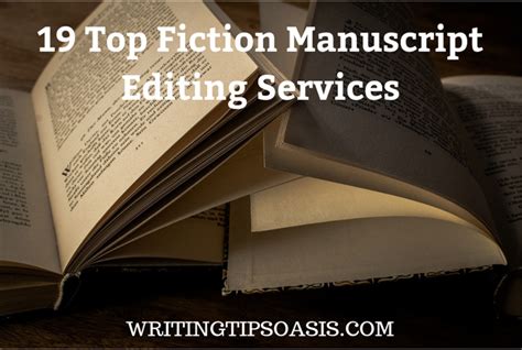 manuscript editing services fiction