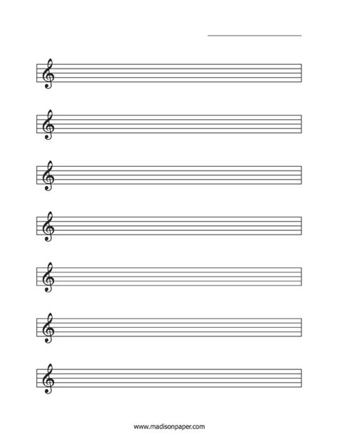 Manuscript Paper Large Size