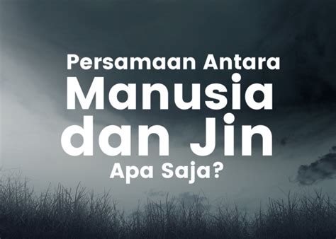 Manusia dan Jin Jedhing Berteman