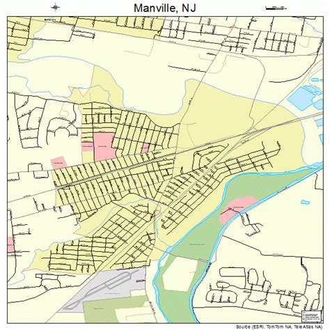 Manville Nj Map