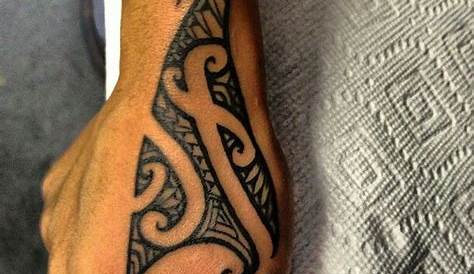 Maori polonaysian tattoo Hand tattoos for guys, Tribal
