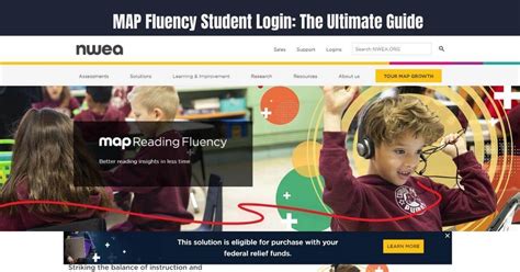 MAP Reading Fluency A Faster Way to Test Students’ Oral Reading