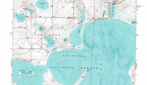 Map Of Cass Lake Mn