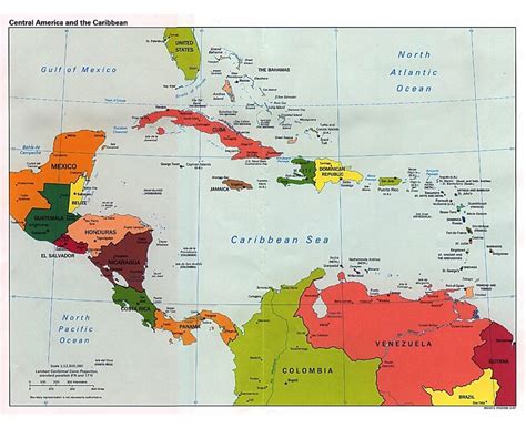 Map Of Central America Quizlet