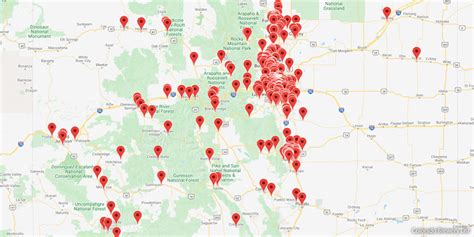 Map Of Colorado Breweries