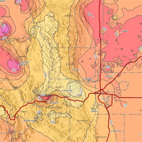 Map Of Colorado Fault Lines