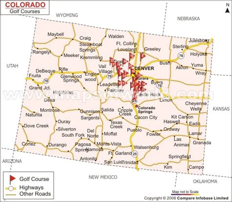 Map Of Colorado Golf Courses
