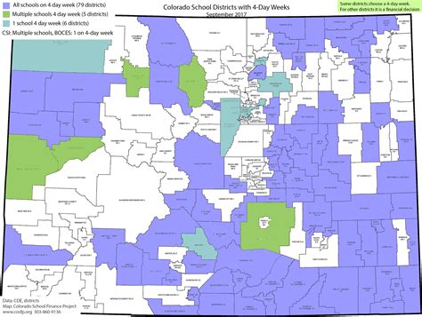 Map Of Colorado School Districts