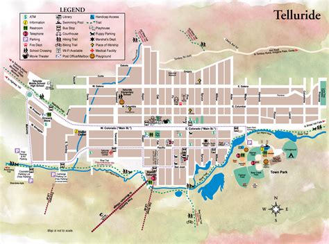 Map Of Colorado Telluride
