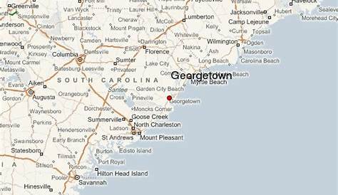 Map Of Georgetown South Carolina