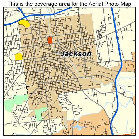 Map Of Jackson Michigan