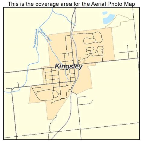 Map Of Kingsley Michigan