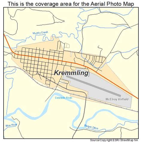 Map Of Kremmling Colorado